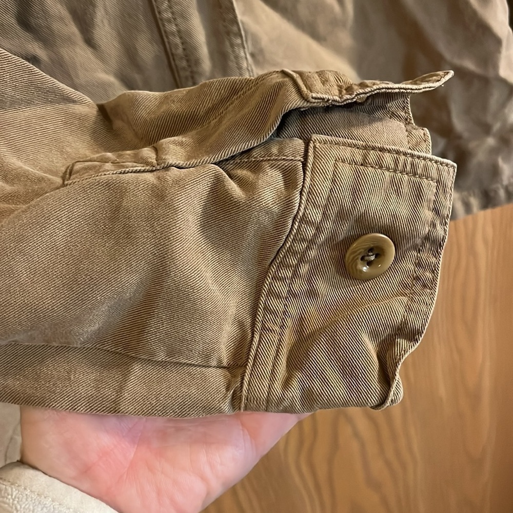 Pendleton Petite‎ Tan Lightweight Button Down - image 5